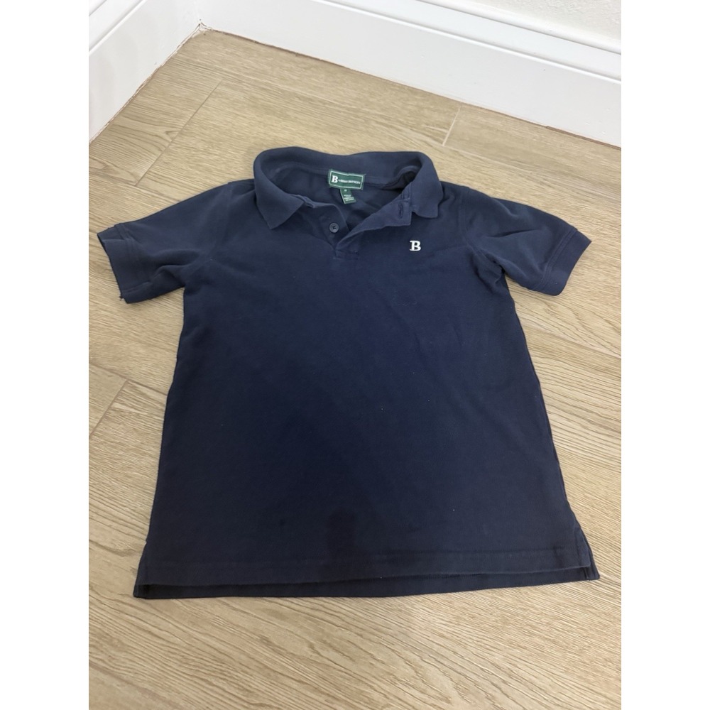 Boys Navy Brooks Brother's Polo Size 8y Great Condition - Picture 2 of 5